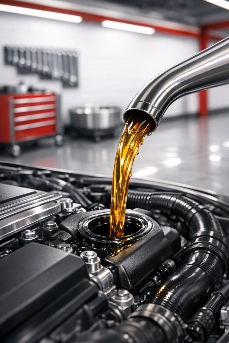 Oil change service